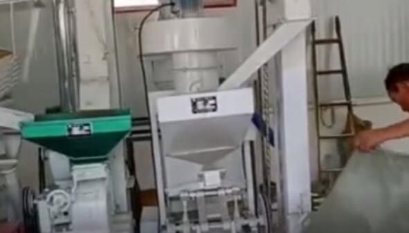 陜西省榆林小型碾米機設備投產